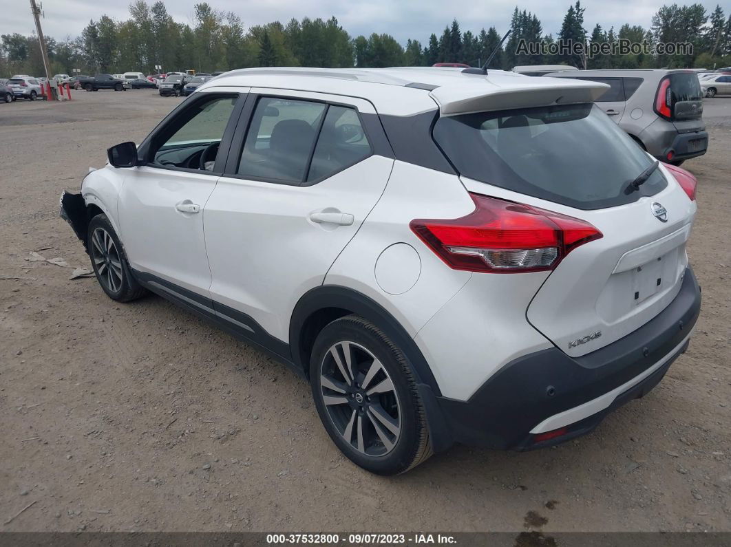 2020 Nissan Kicks Sr White vin: 3N1CP5DV6LL552947