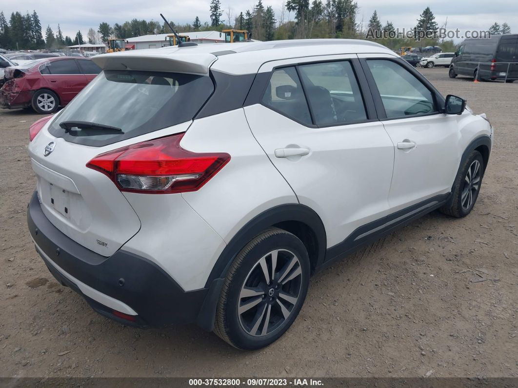 2020 Nissan Kicks Sr White vin: 3N1CP5DV6LL552947