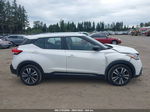 2020 Nissan Kicks Sr White vin: 3N1CP5DV6LL552947