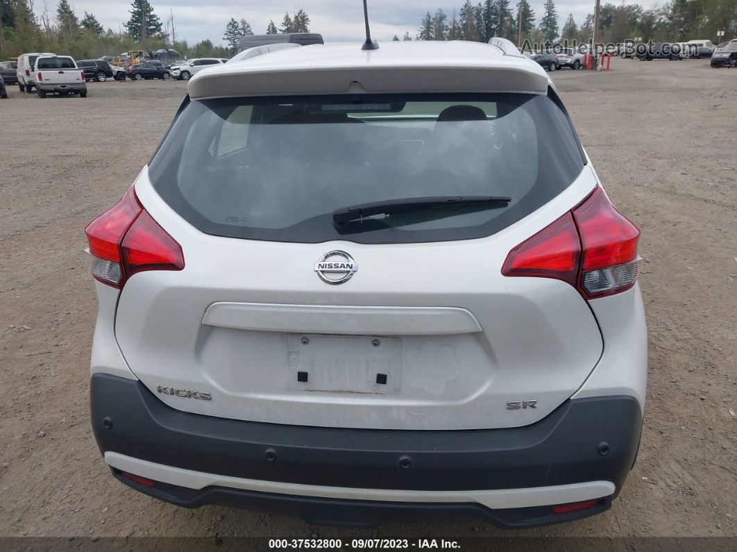 2020 Nissan Kicks Sr White vin: 3N1CP5DV6LL552947