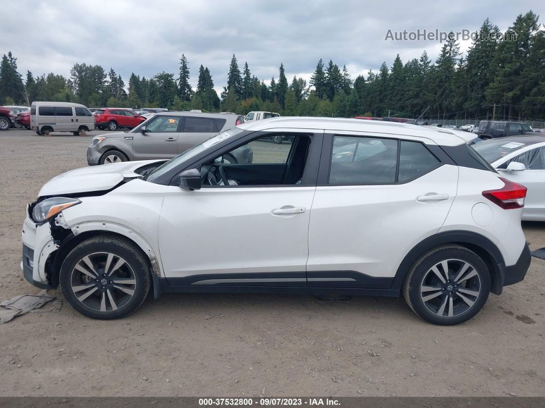 2020 Nissan Kicks Sr White vin: 3N1CP5DV6LL552947