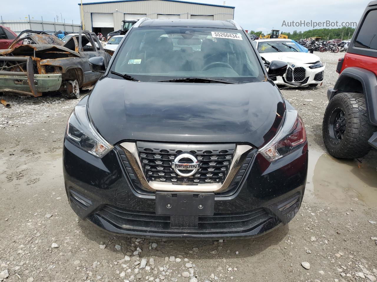 2020 Nissan Kicks Sr Black vin: 3N1CP5DV7LL486957