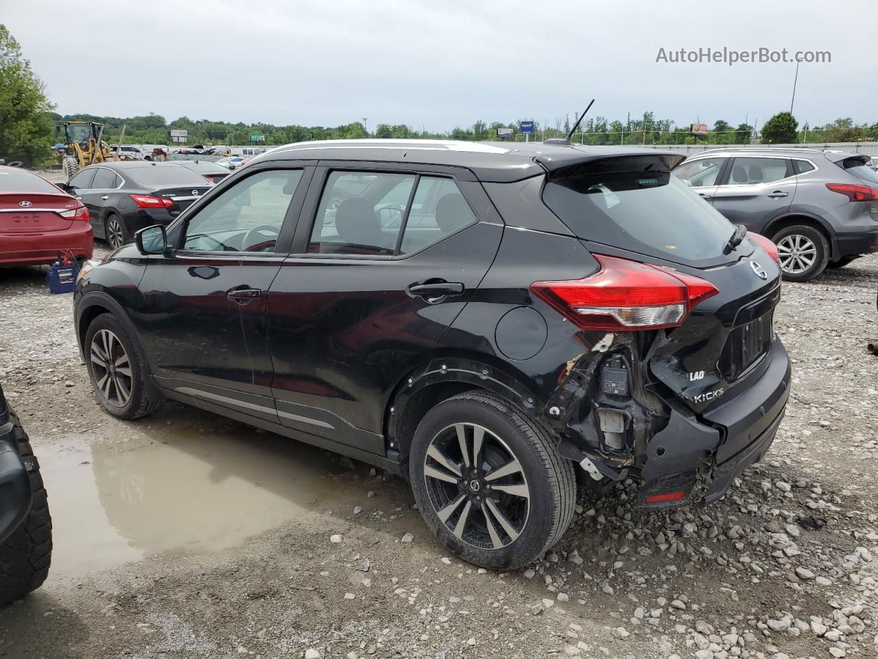 2020 Nissan Kicks Sr Черный vin: 3N1CP5DV7LL486957