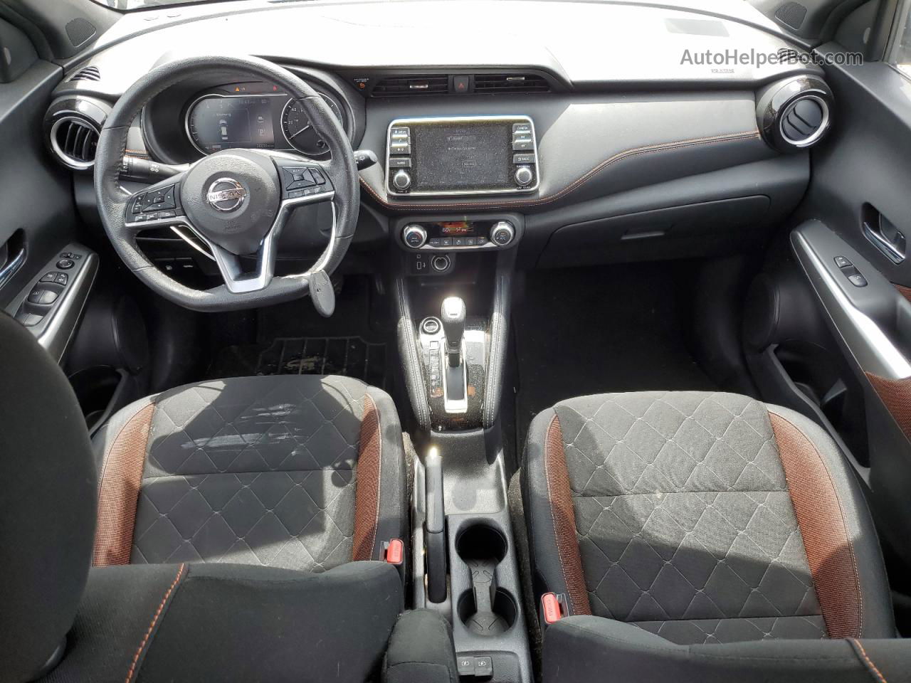 2020 Nissan Kicks Sr Черный vin: 3N1CP5DV7LL486957