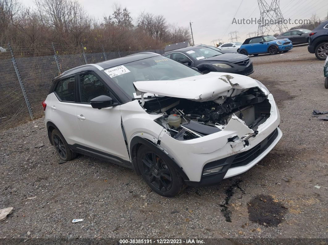 2020 Nissan Kicks Sr Xtronic Cvt White vin: 3N1CP5DV7LL566839