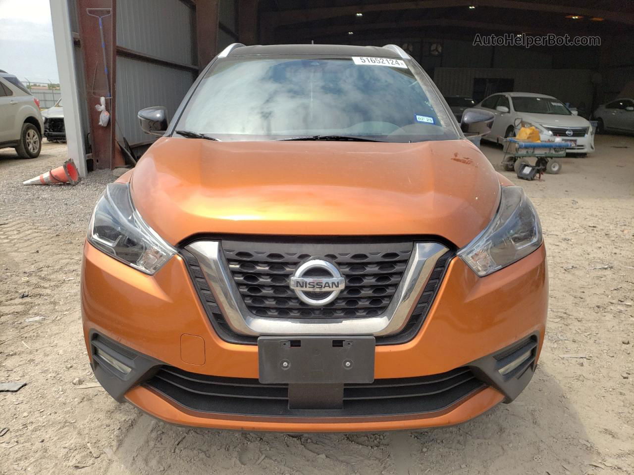 2020 Nissan Kicks Sr Оранжевый vin: 3N1CP5DV7LL578859