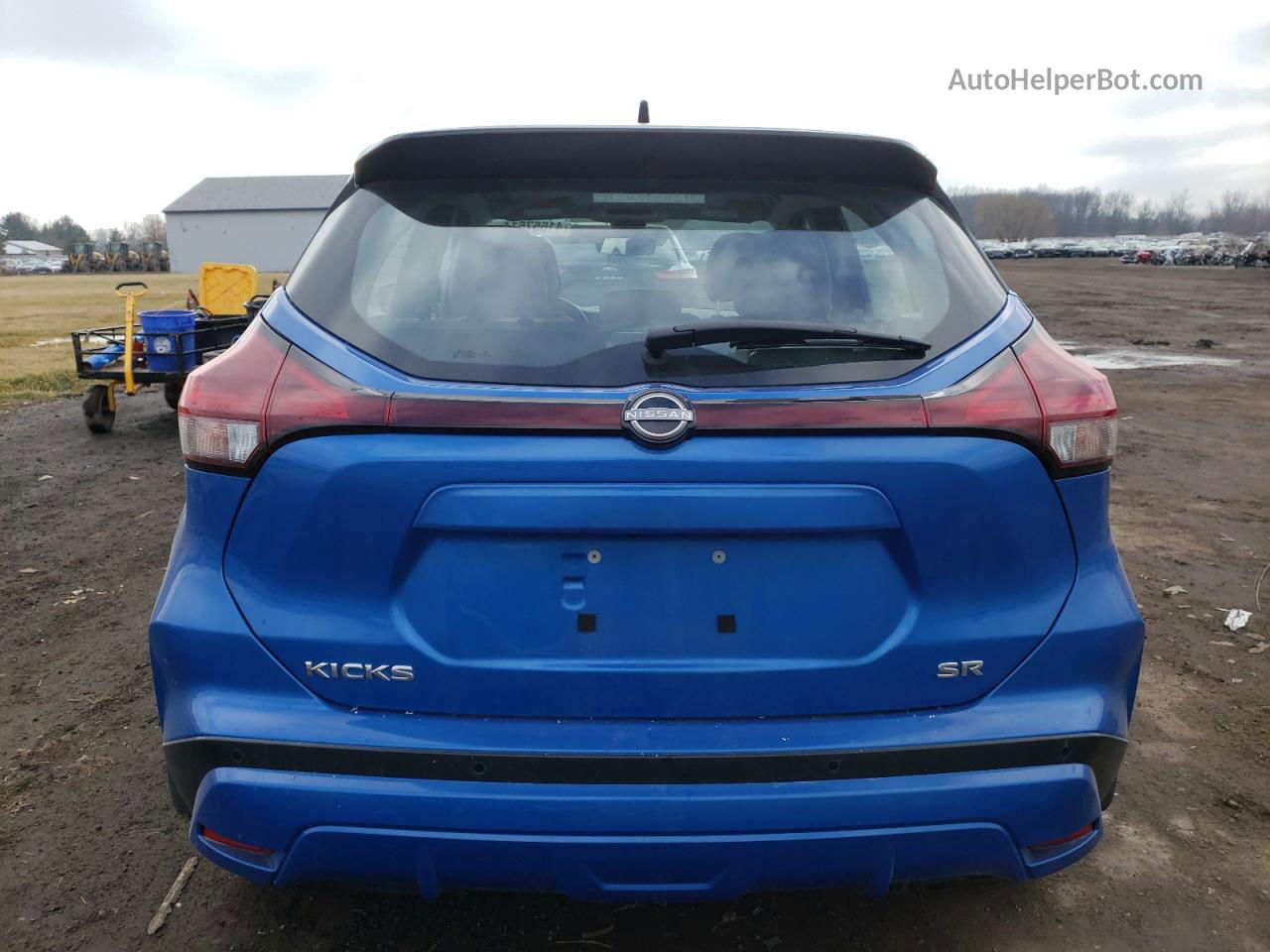 2022 Nissan Kicks Sr Blue vin: 3N1CP5DV7NL530426