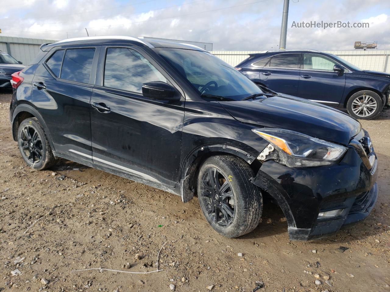 2020 Nissan Kicks Sr Black vin: 3N1CP5DV8LL501241