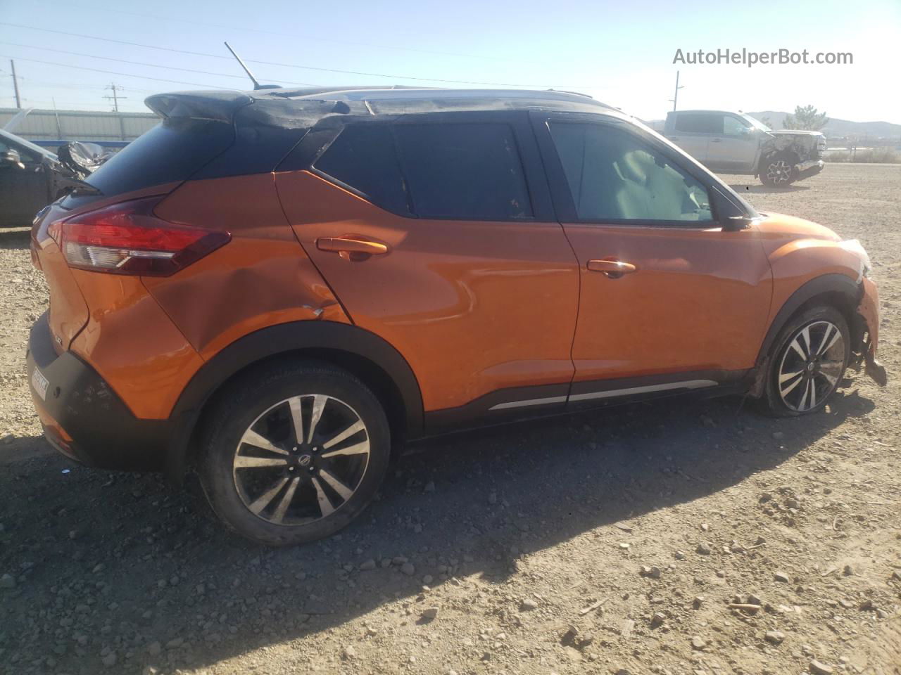 2020 Nissan Kicks Sr Orange vin: 3N1CP5DV8LL525295