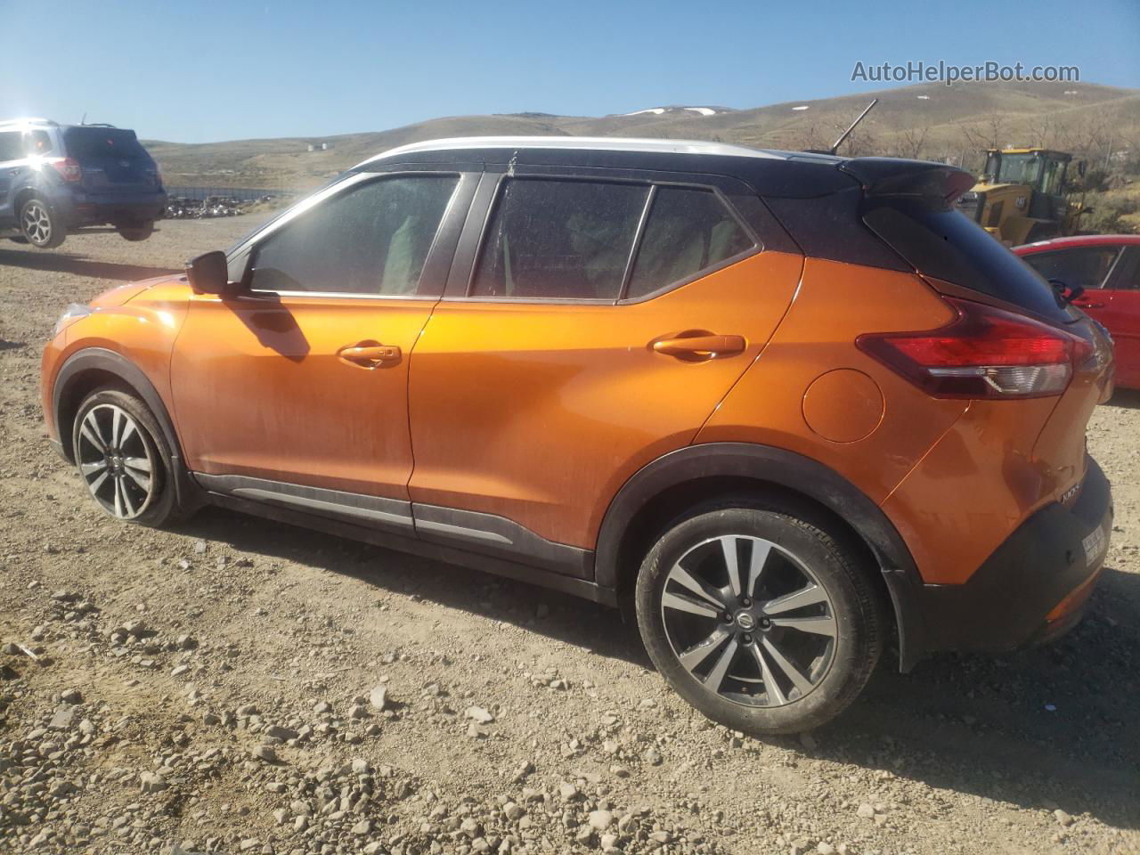 2020 Nissan Kicks Sr Orange vin: 3N1CP5DV8LL525295