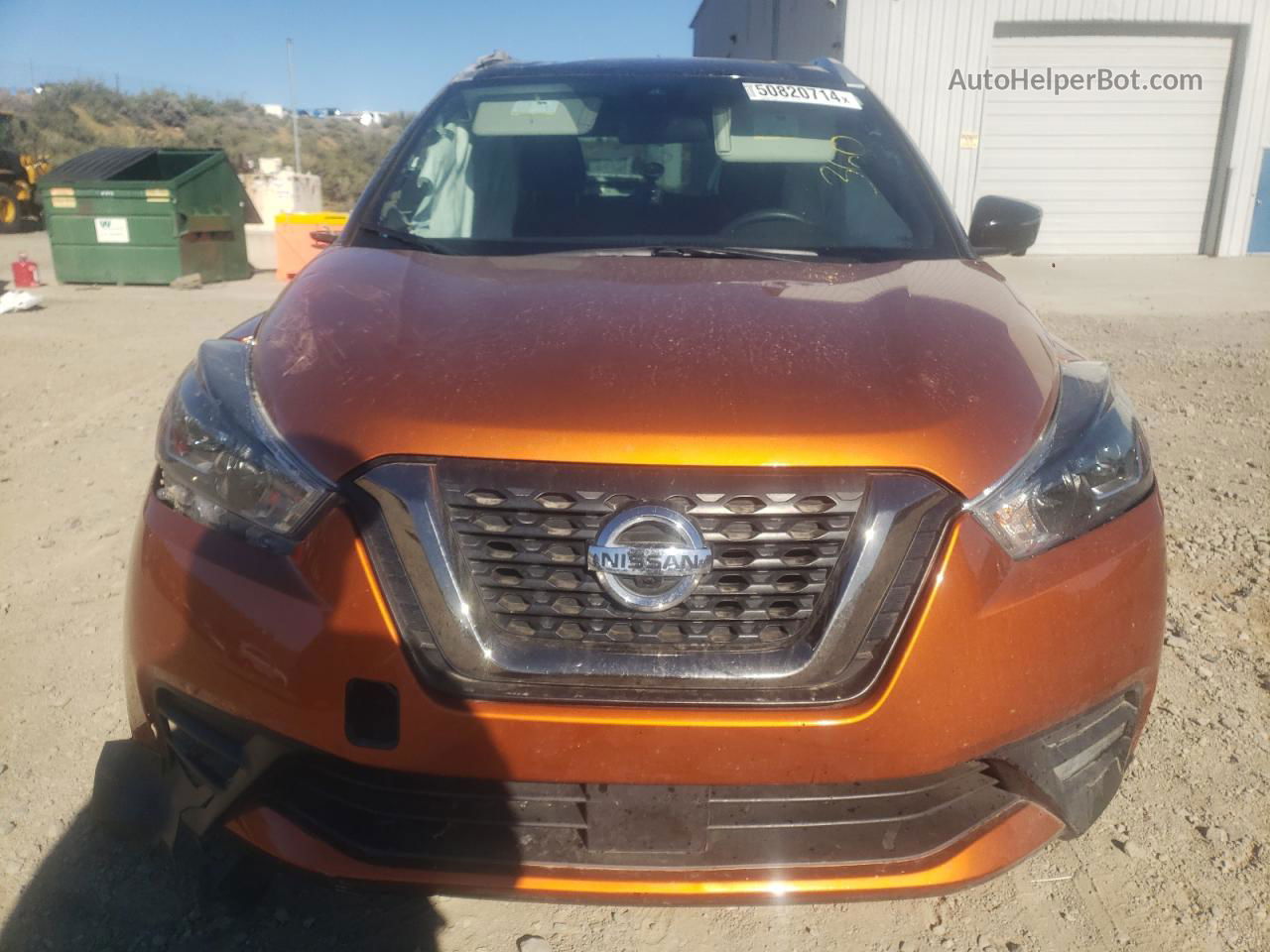 2020 Nissan Kicks Sr Orange vin: 3N1CP5DV8LL525295