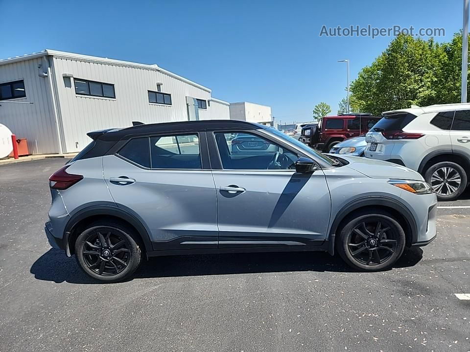 2022 Nissan Kicks Sr Gray vin: 3N1CP5DV8NL496223