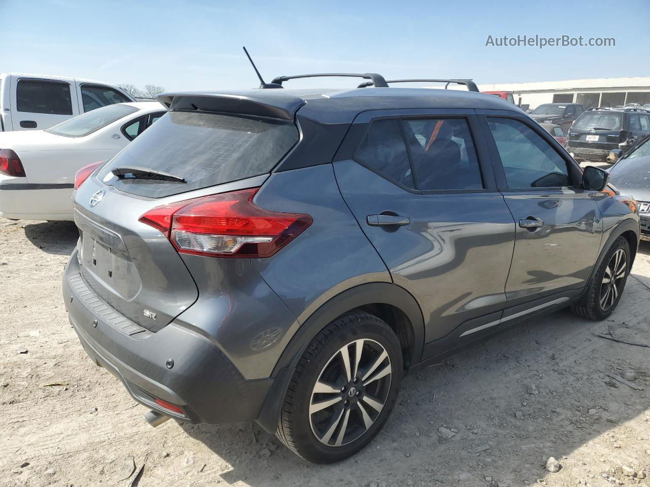 2020 Nissan Kicks Sr Charcoal vin: 3N1CP5DV9LL484434