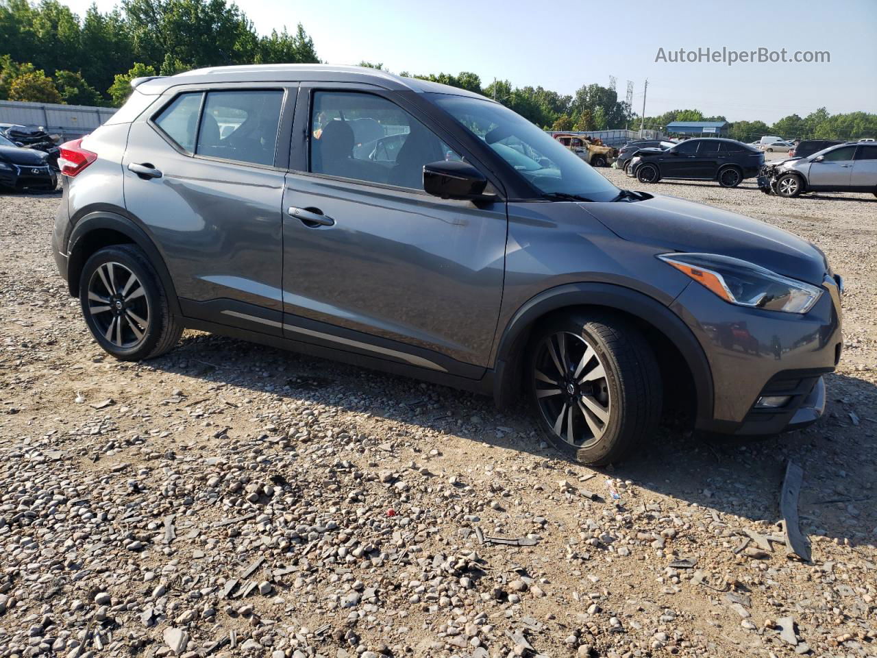 2020 Nissan Kicks Sr Charcoal vin: 3N1CP5DV9LL527623