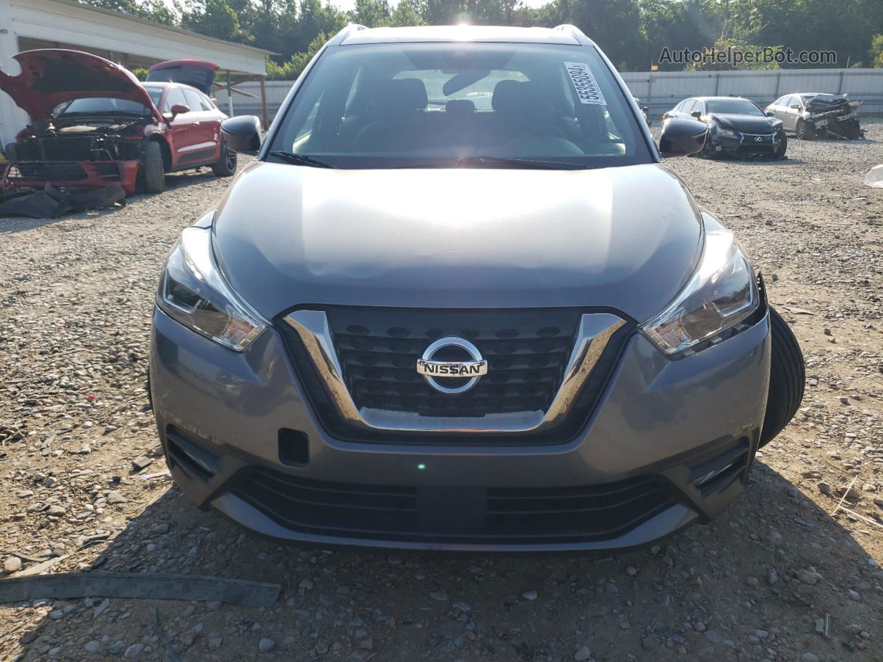 2020 Nissan Kicks Sr Charcoal vin: 3N1CP5DV9LL527623