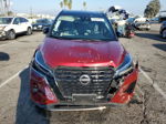 2022 Nissan Kicks Sr Red vin: 3N1CP5DV9NL494139