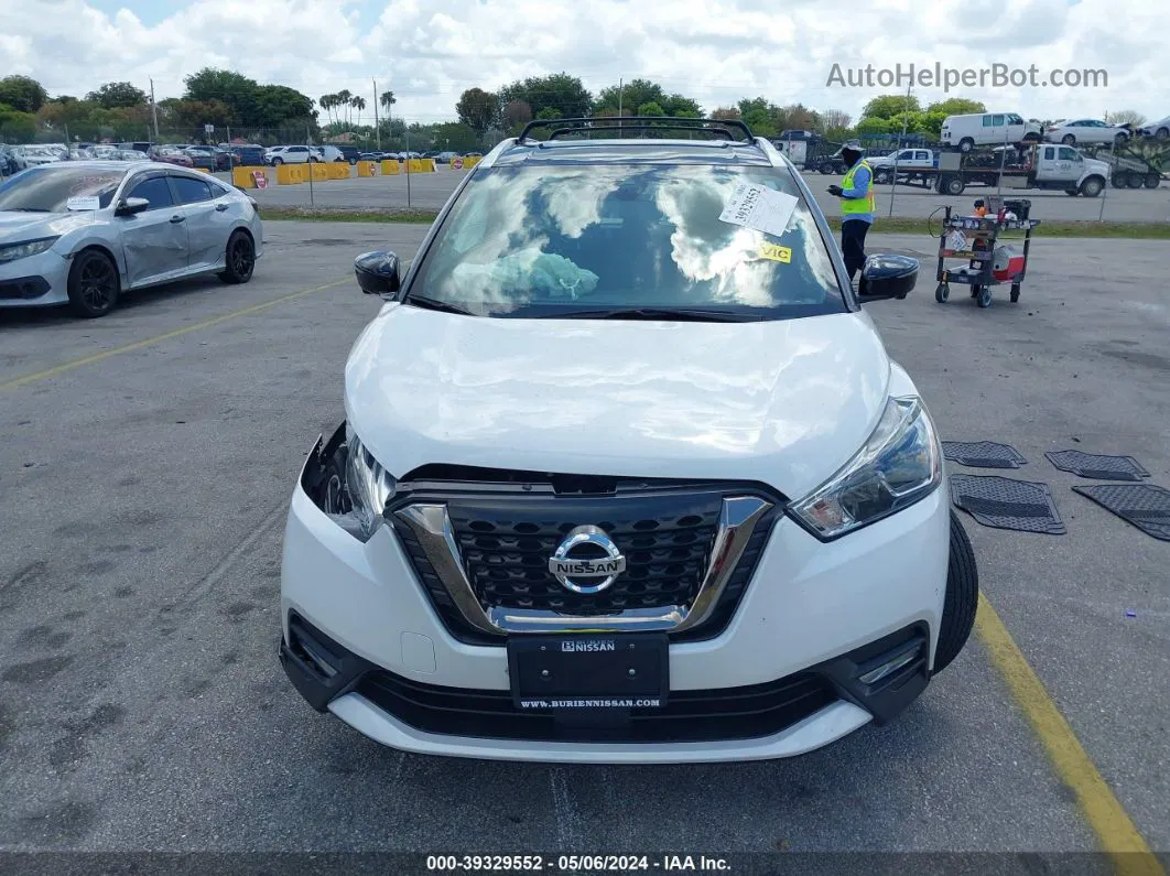 2020 Nissan Kicks Sr Xtronic Cvt Белый vin: 3N1CP5DVXLL485138