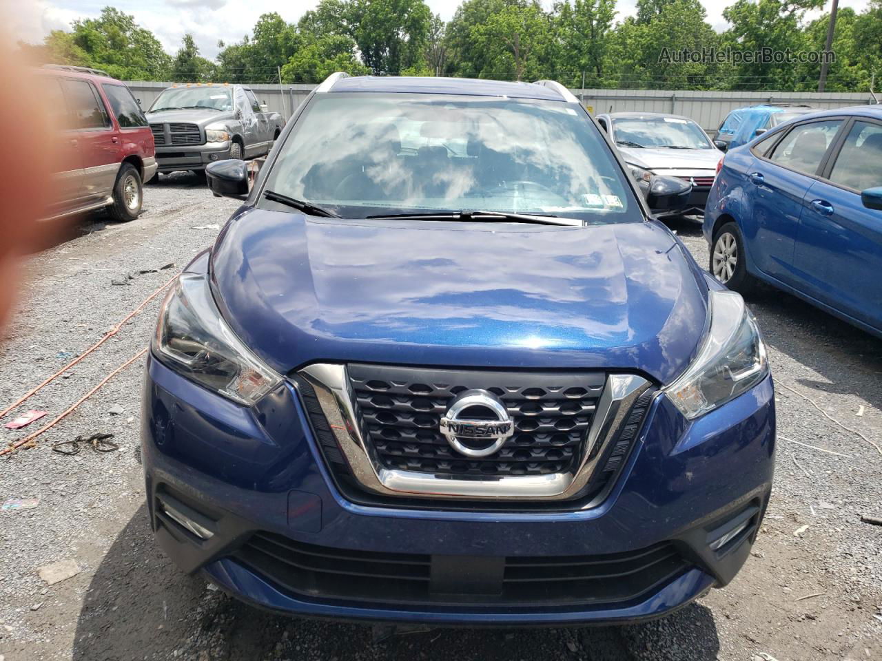 2020 Nissan Kicks Sr Blue vin: 3N1CP5DVXLL498925