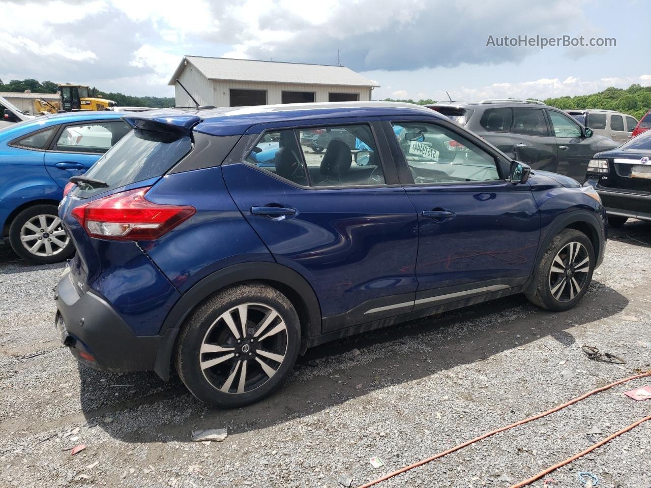 2020 Nissan Kicks Sr Blue vin: 3N1CP5DVXLL498925