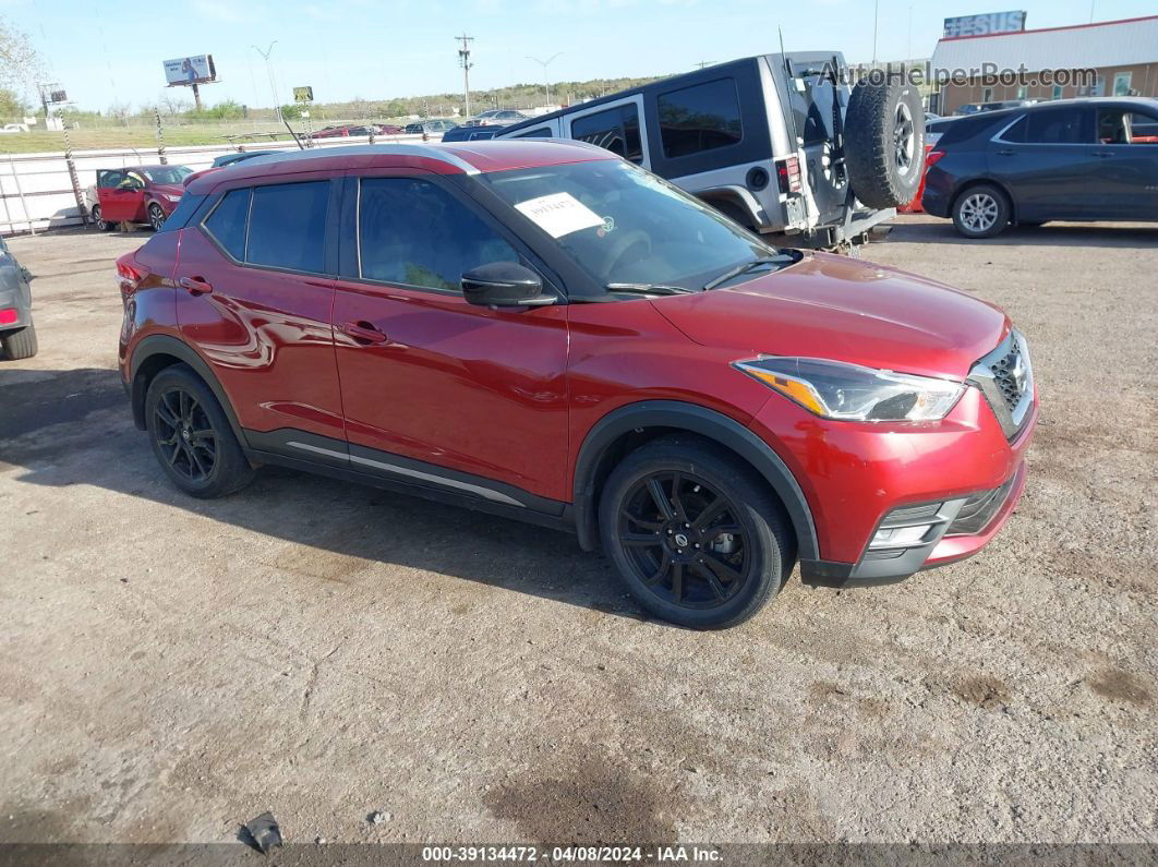 2020 Nissan Kicks Sr Xtronic Cvt Red vin: 3N1CP5DVXLL578418