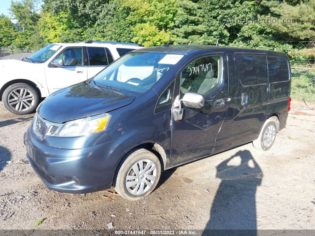 2017 Nissan Nv200 Compact Cargo Sv Blue vin: 3N6CM0KN0HK713038