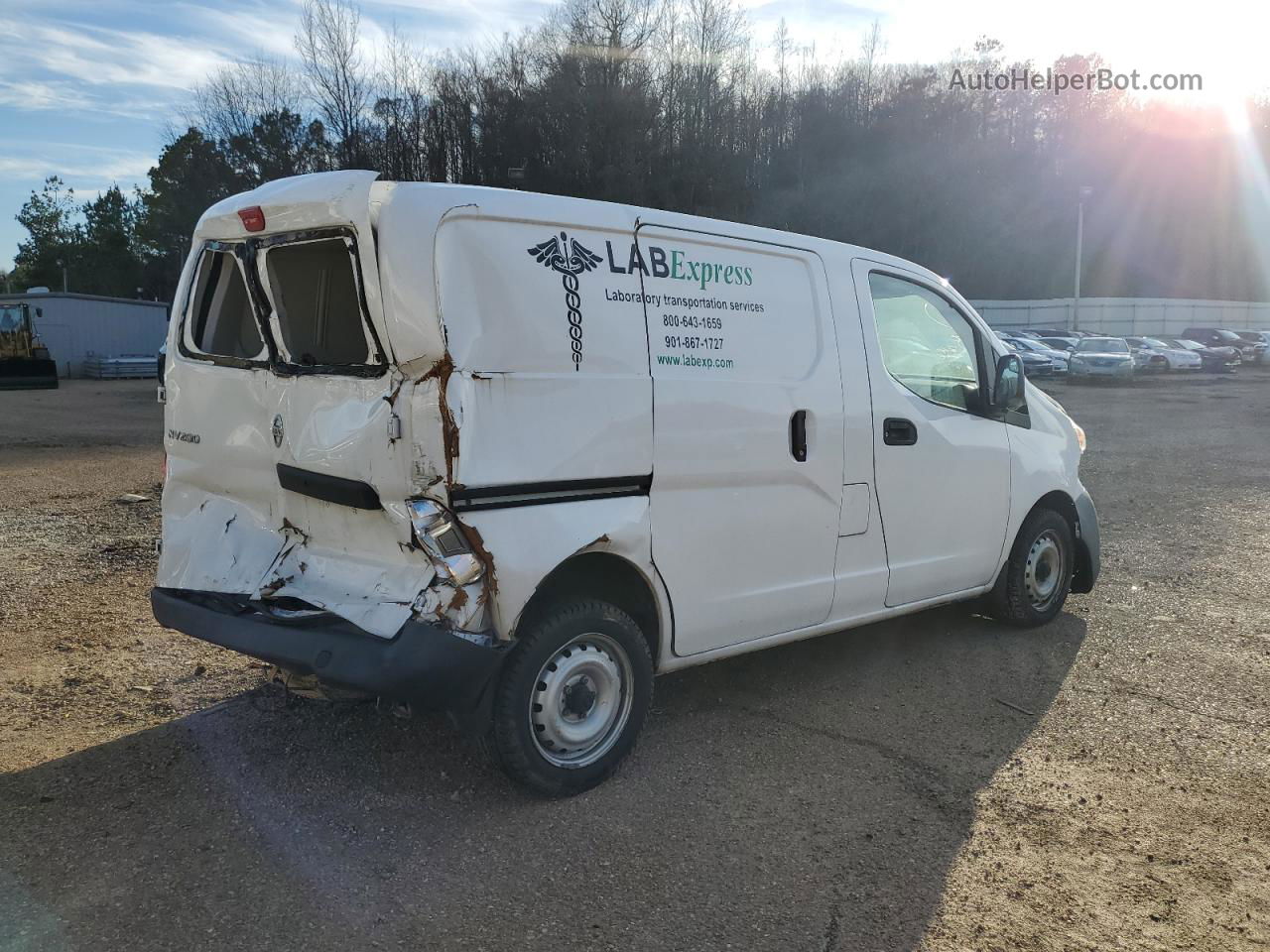 2019 Nissan Nv200 2.5s White vin: 3N6CM0KN0KK691209