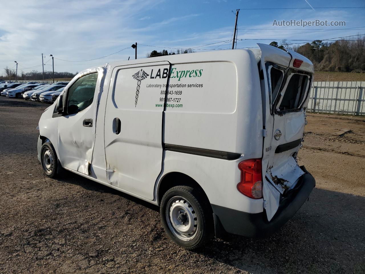 2019 Nissan Nv200 2.5s White vin: 3N6CM0KN0KK691209