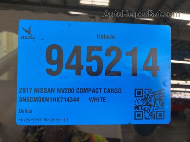 2017 Nissan Nv200 Compact Cargo S Unknown vin: 3N6CM0KN1HK714344