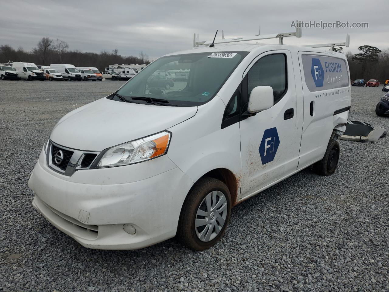 2019 Nissan Nv200 2.5s White vin: 3N6CM0KN1KK700032