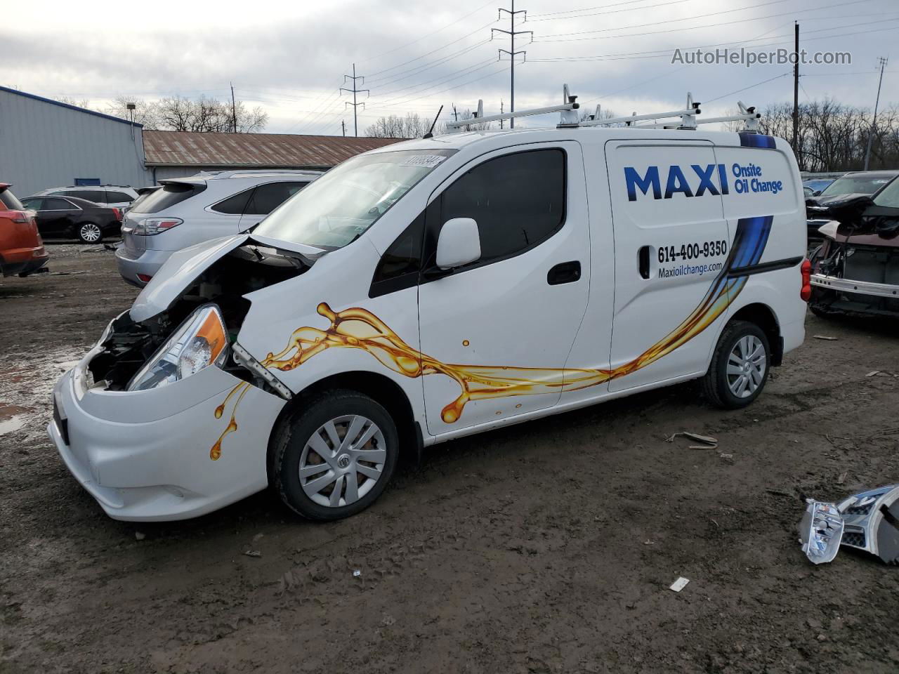 2019 Nissan Nv200 2.5s White vin: 3N6CM0KN2KK694967