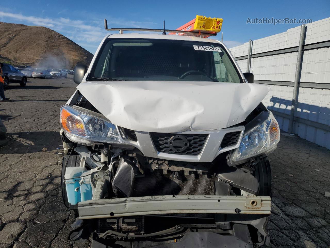 2019 Nissan Nv200 2.5s Белый vin: 3N6CM0KN2KK700766