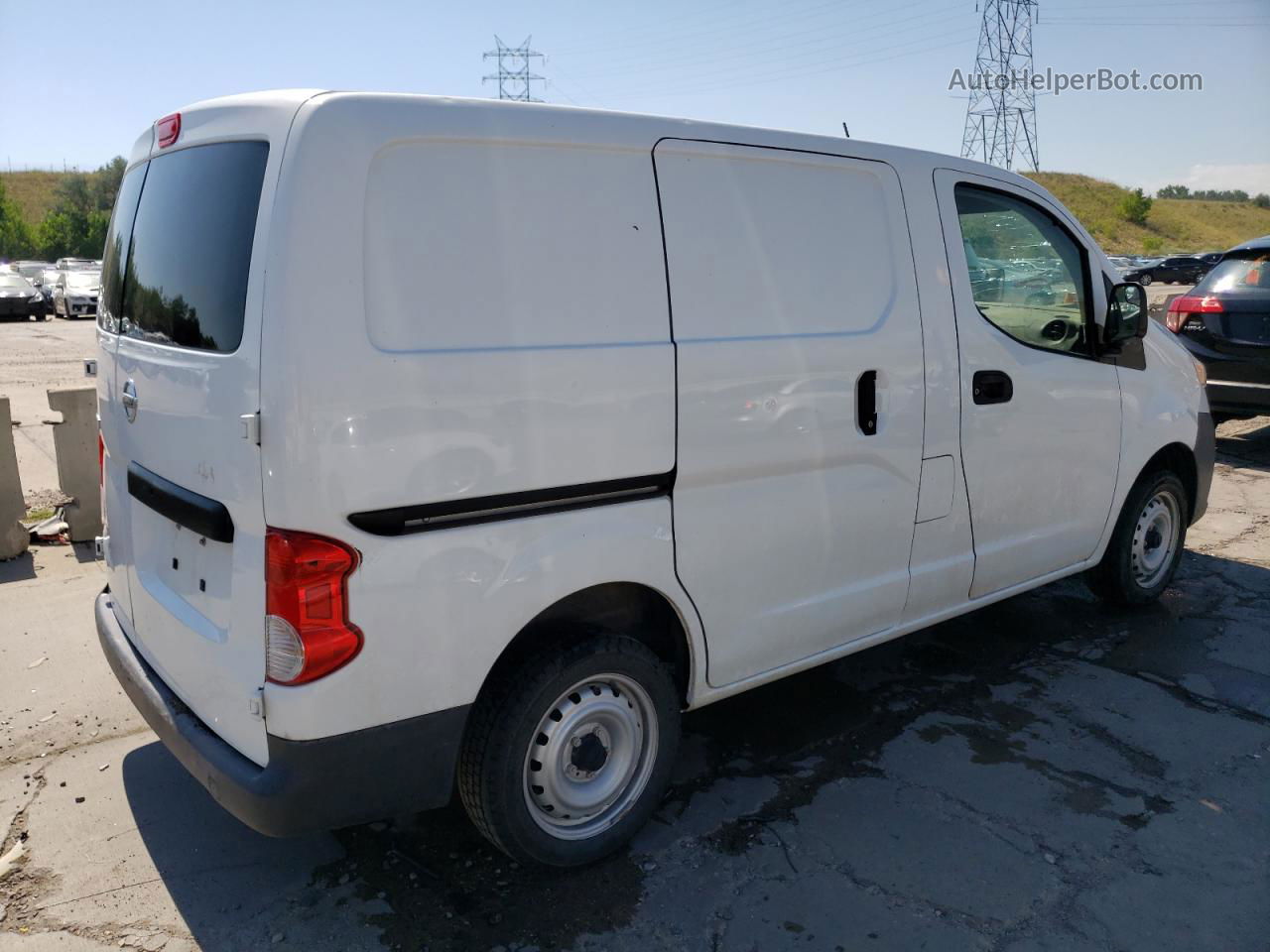 2019 Nissan Nv200 2.5s White vin: 3N6CM0KN2KK703845