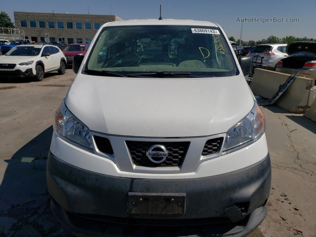 2019 Nissan Nv200 2.5s White vin: 3N6CM0KN2KK703845