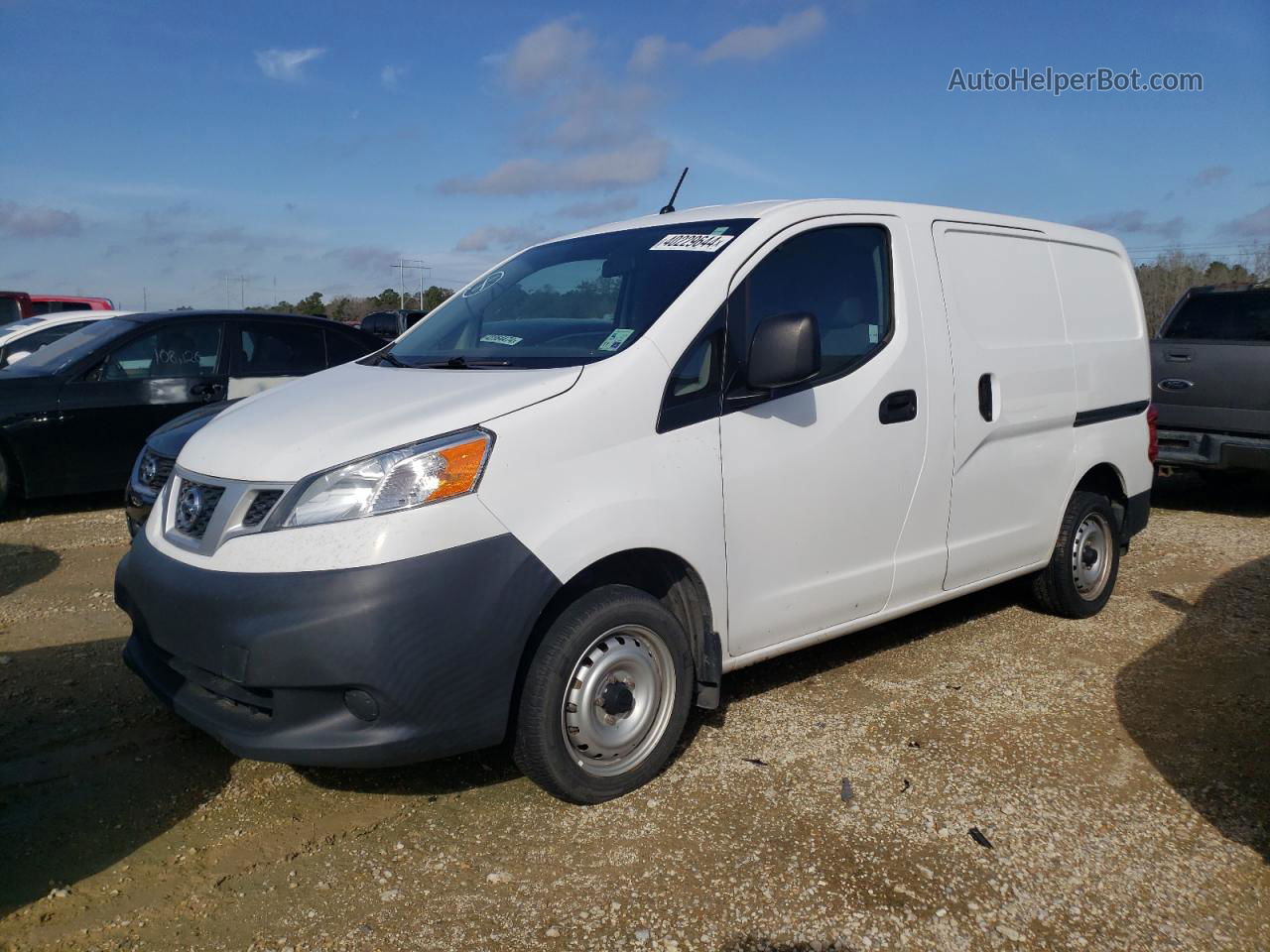 2019 Nissan Nv200 2.5s White vin: 3N6CM0KN2KK705580