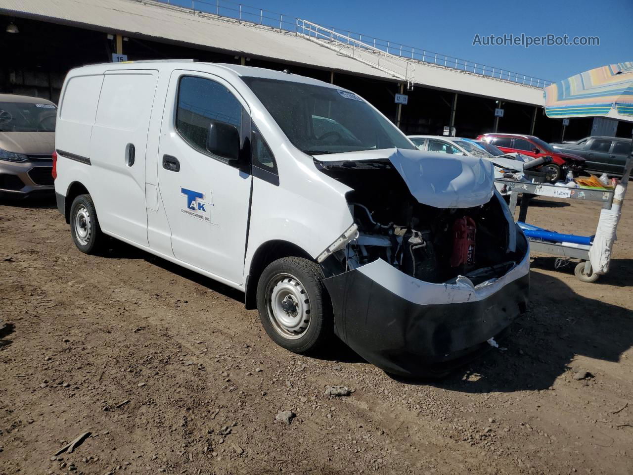 2019 Nissan Nv200 2.5s White vin: 3N6CM0KN2KK710259