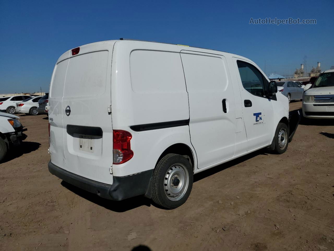 2019 Nissan Nv200 2.5s White vin: 3N6CM0KN2KK710259