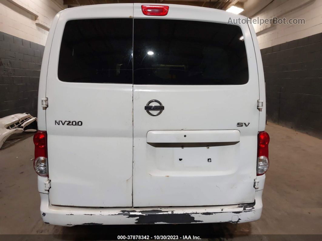 2017 Nissan Nv200 Compact Cargo Sv White vin: 3N6CM0KN3HK713793