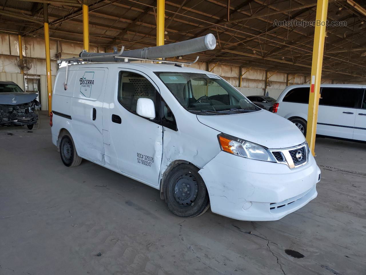 2019 Nissan Nv200 2.5s White vin: 3N6CM0KN3KK692161