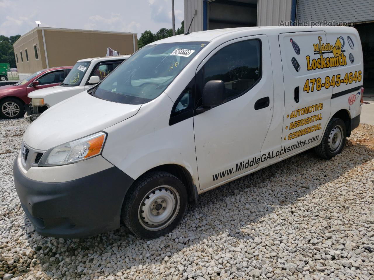 2019 Nissan Nv200 2.5s White vin: 3N6CM0KN3KK701604