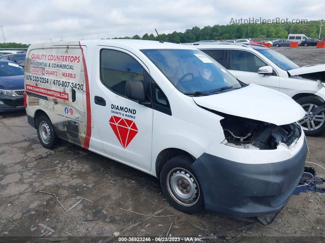 2017 Nissan Nv200 Compact Cargo S White vin: 3N6CM0KN4HK702608