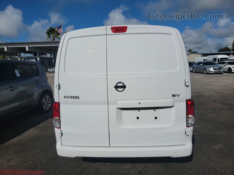 2017 Nissan Nv200 Compact Cargo Sv White vin: 3N6CM0KN4HK706870