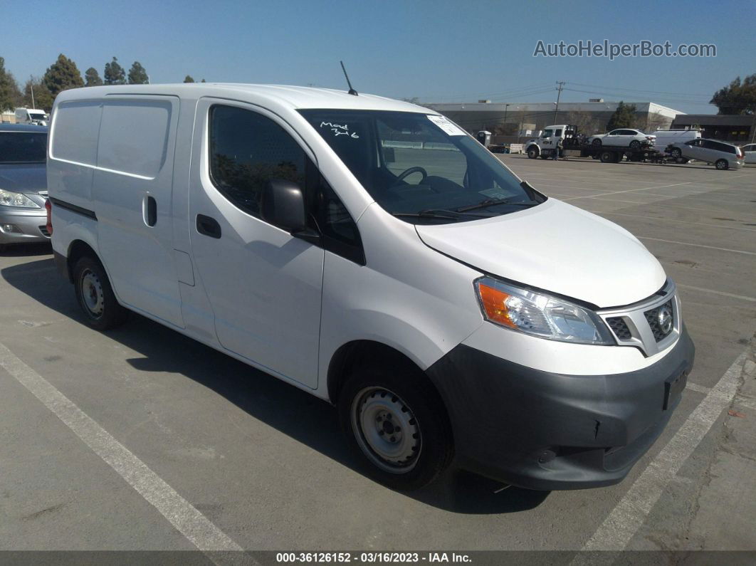 2017 Nissan Nv200 Compact Cargo S White vin: 3N6CM0KN4HK714564