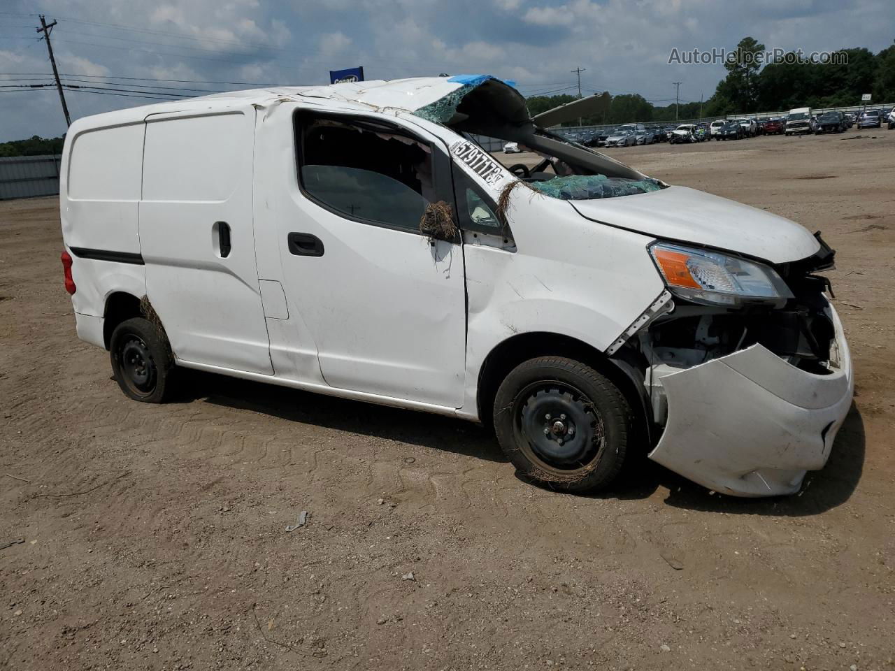 2019 Nissan Nv200 2.5s White vin: 3N6CM0KN4KK700672