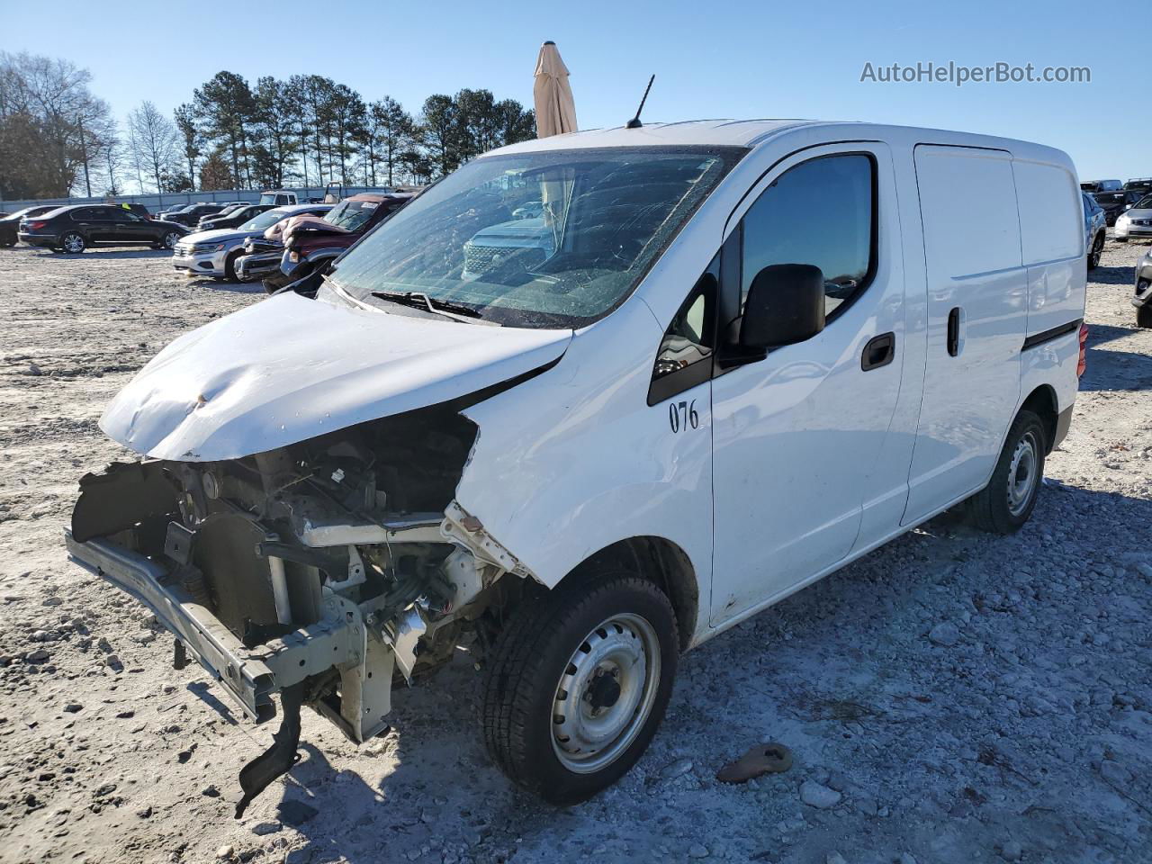 2019 Nissan Nv200 2.5s White vin: 3N6CM0KN4KK701417