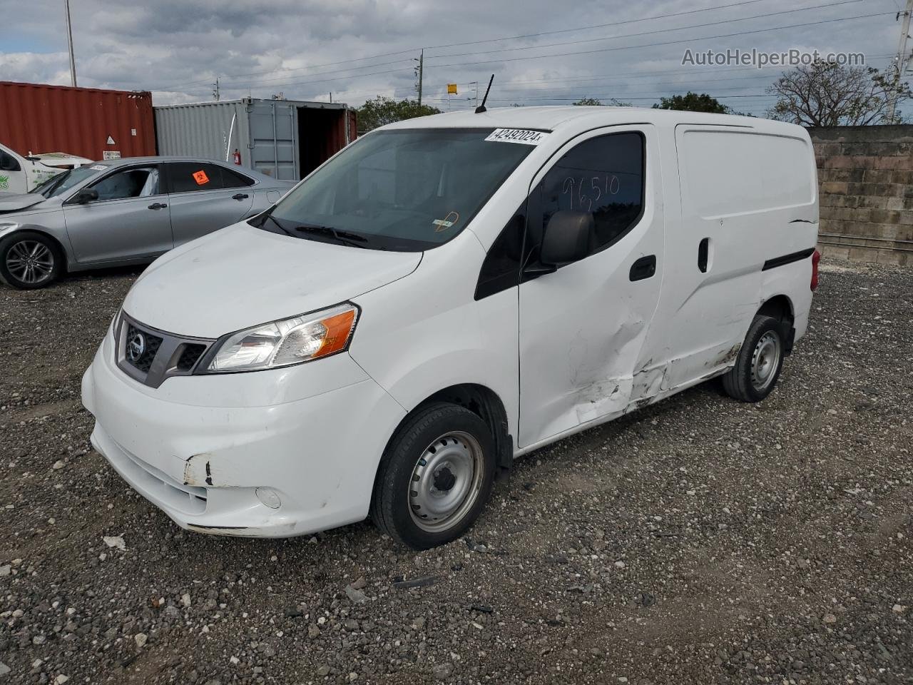 2019 Nissan Nv200 2.5s White vin: 3N6CM0KN4KK711879