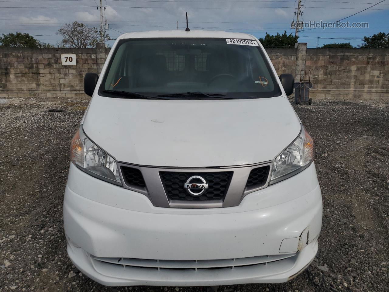 2019 Nissan Nv200 2.5s White vin: 3N6CM0KN4KK711879