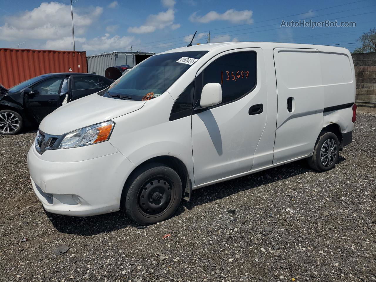 2019 Nissan Nv200 2.5s White vin: 3N6CM0KN5KK691884