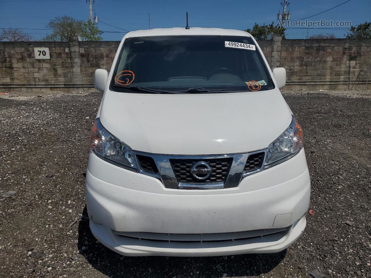 2019 Nissan Nv200 2.5s White vin: 3N6CM0KN5KK691884