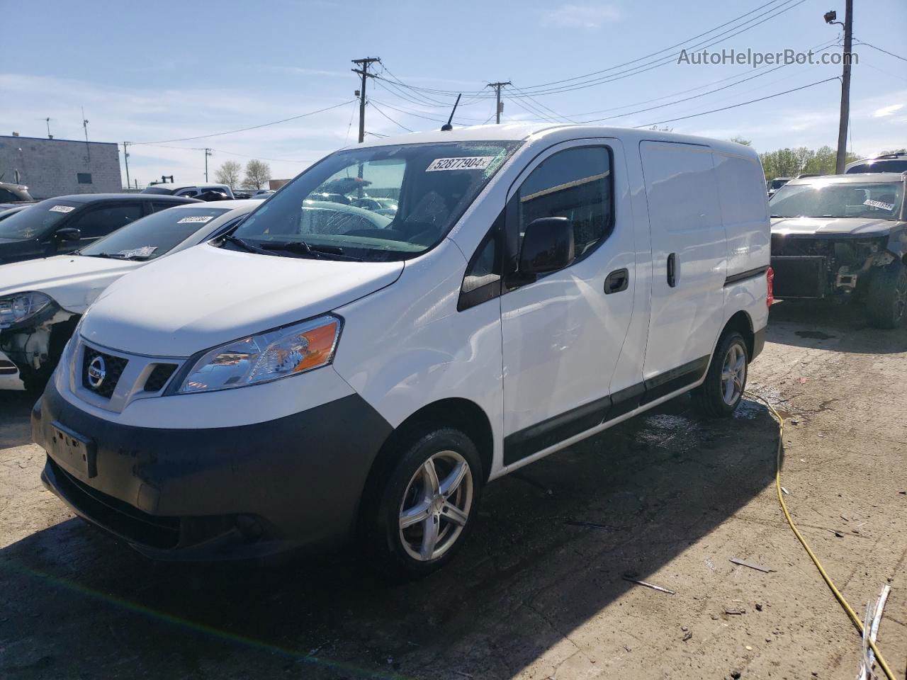 2019 Nissan Nv200 2.5s White vin: 3N6CM0KN5KK709137