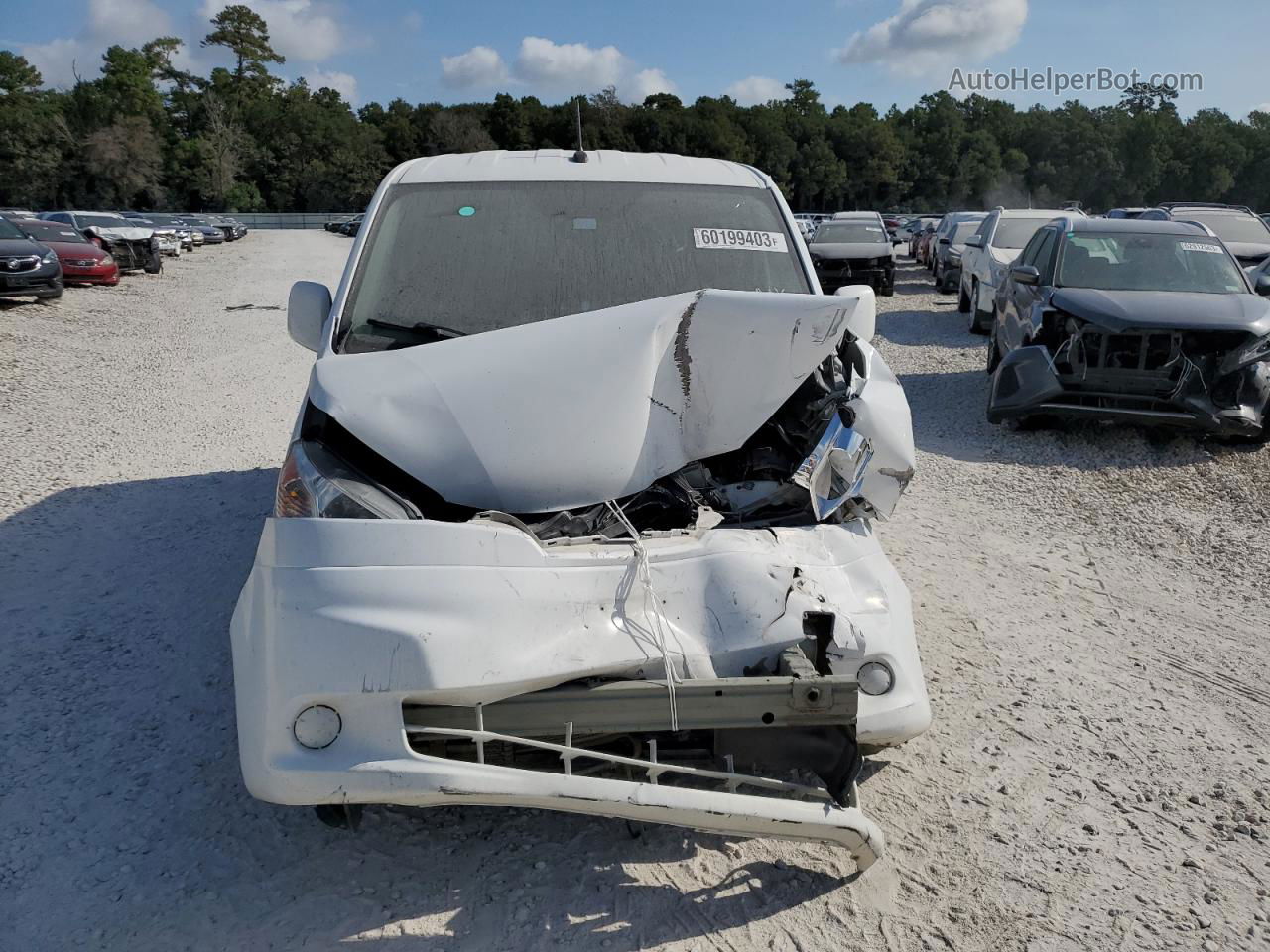 2019 Nissan Nv200 2.5s White vin: 3N6CM0KN6KK693126